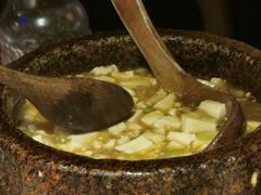 石锅鸡汤豆腐-绿茶餐厅(光谷世界城步行街店)