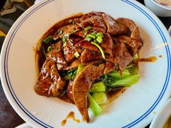 小青菜炒猪肝-锦岸私房菜(西栅大街店)