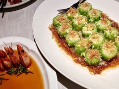 金蒜瑶柱蒸广东丝瓜-莉莉海堂HAITANG·烤鸭(国贸商城店)