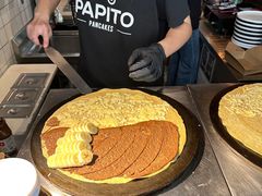 香蕉巧克力酱可丽饼-PAPITO(泰兴路店)