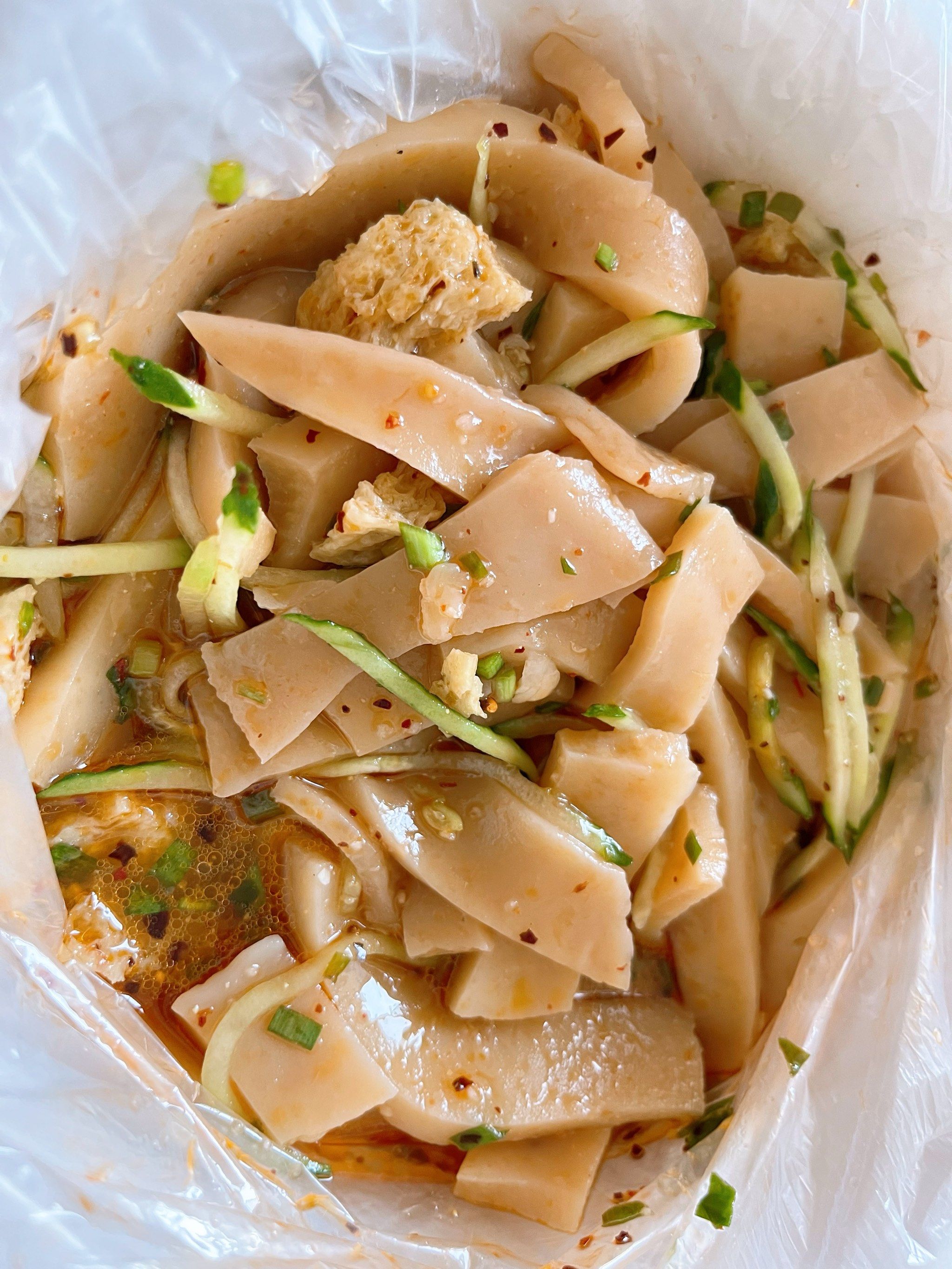 终于买到她家的青海酿皮