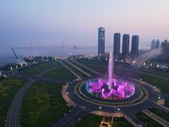 -大连星海广场音乐喷泉