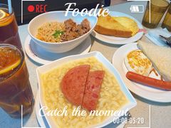 肥牛捞出前一丁套餐-香港新发烧腊茶餐厅(书城店)