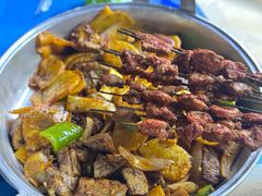 -尕有炕锅烤羊肉