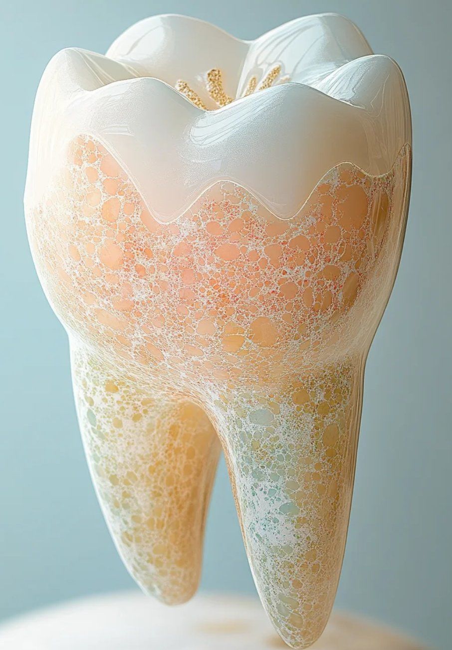 整齐的牙齿让我在说话,进食时都更舒适