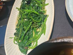 炝炒地瓜叶-山石榴·贵州菜(丰盛里店)