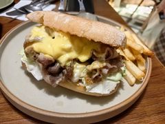 蘑菇烤爆芝牛肉恰巴塔-The Good Place好地方·Brunch·coffee(国贸店)
