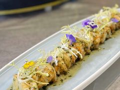 金不换煎酿百花茭笋-广州中心皇冠假日酒店·百粤楼