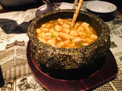 石锅鸡汤豆腐-绿茶餐厅(石家庄万象城店)