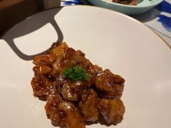 雪花糖醋里脊-绿茶餐厅(布吉万象汇店)