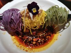 山水鸡丝面-绿茶餐厅(华联万柳店)