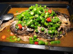 -探鱼·鲜青椒爽麻烤鱼(苏宁广场店)