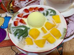士多啤梨芒果绿茶拉面-甜心妈妈·榴莲星级糖水(北京路总店)