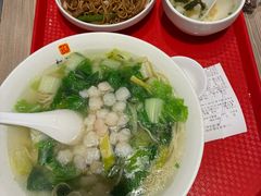 青菜虾仁笋干面-知味观(湖滨店)