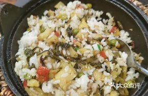 Sour Cabbage and Potato Rice