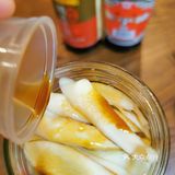 按酱油和醋1：1的比例