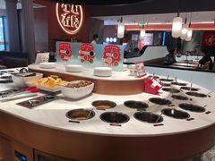 自助调料区-左庭右院鲜牛肉火锅(环球港店)