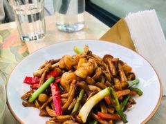 XO酱爆白玉菇虾仁-大树餐厅(红旗街万达店)