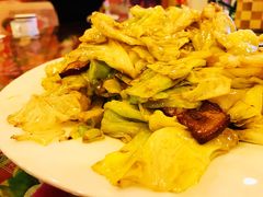 大头菜炒腊肉-闯关东东北农家菜(崂山石老人店)