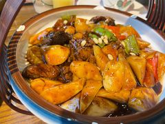 松子牛肉炒年糕-梁溪河畔·吉府花园(南长街南下塘店)