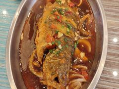 明炉臭鳜鱼-自游人·美食一楼(三十年名店)