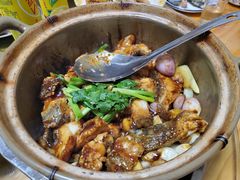 豆豉蒸鱘龍魚-蚝得喜海鲜(东城店)