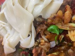 手工皮带面-牧疆情新疆餐饮