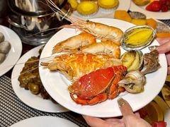 -广州万富希尔顿酒店-感趣自助餐厅·生蚝海鲜刺身