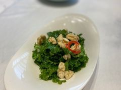 桃仁绿橄榄-鲁班张葱烧海参(马庄街店)