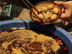 重庆原始红油现炒锅底-王歘歘·chuǎ火锅(五道营店)