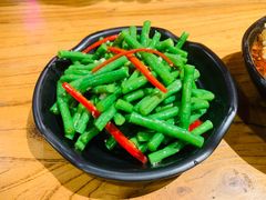 蒜茸豆角-我的面 川味Bistro(后沙峪店)