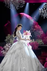 点击看大图 -三色锦婚礼定制