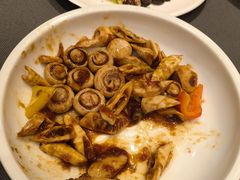 春笋烧口蘑-北平盛世·新京菜·北京烤鸭(劲松·双井店)