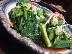 广式菜心拼秋葵-馬蘭花開(车站大道店)