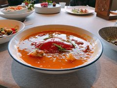 糯米山药粉煮膏蟹-三利音·东方司宴(外滩店)