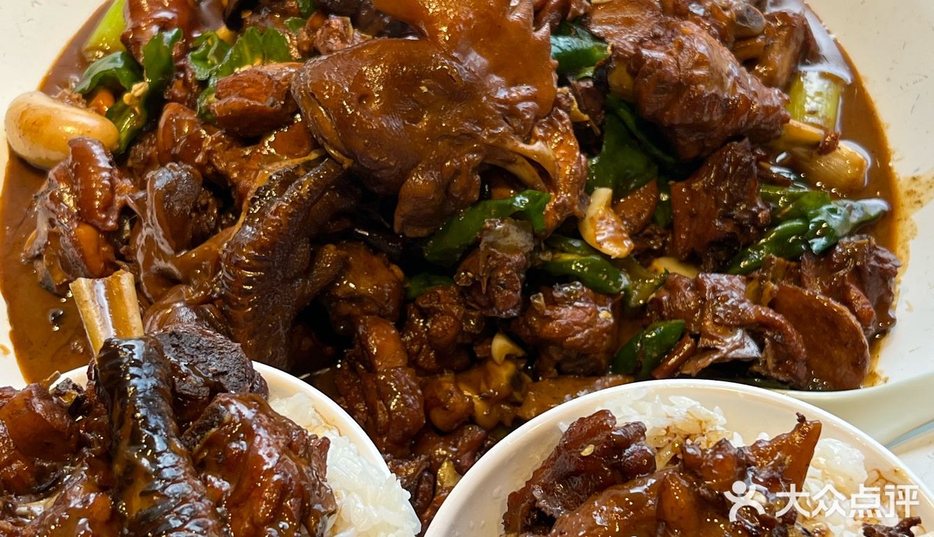 就在它家！吃到了身上有肌肉的鸡肉！！！