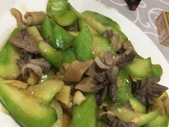 丝瓜炒鸭杂-电白鸭粥店(下沙二坊88号店)