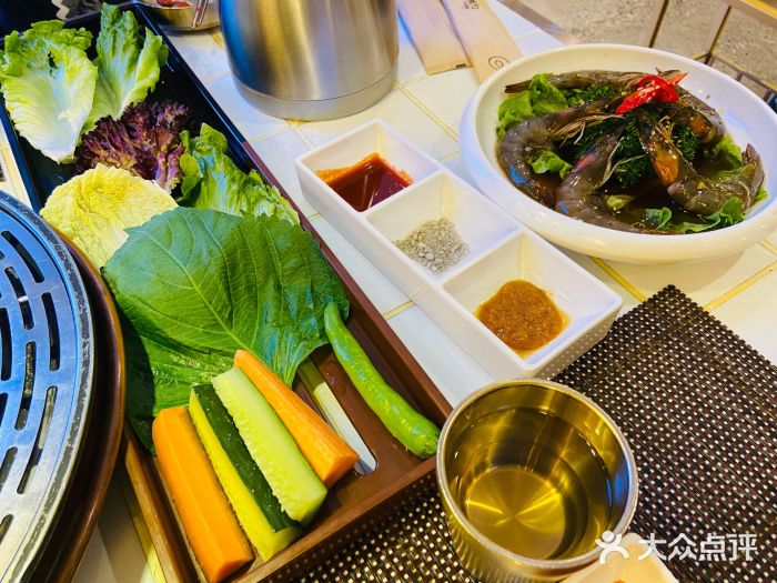 三代烤肉(汉街店)小菜拼盘图片