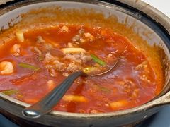 香煎本地粿条配现做番茄汁-东海酒家(长平东路店)