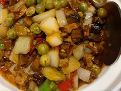 黑三剁配薄饼-雀舞云南菜(乐客城店)