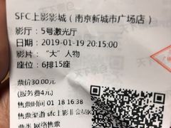 -SFC上影影城(南京新城市广场店)