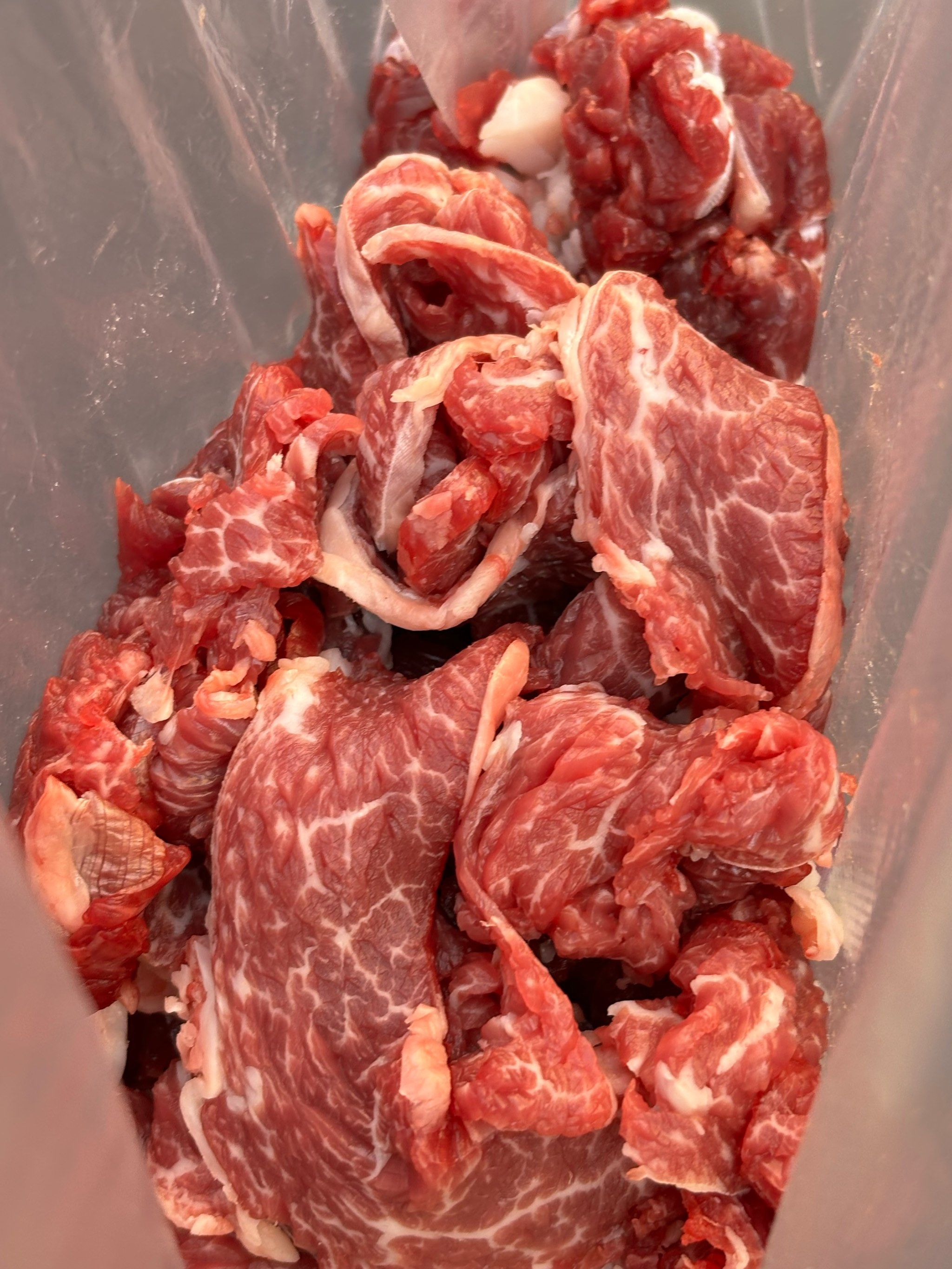 牛肉片儿这样切✂️