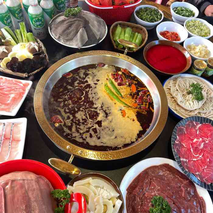 花间时尚生态火锅-"[薄荷]环境: 环境很可爱,给我的感觉就.