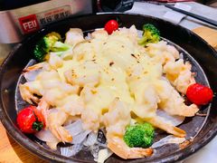 堂烹蒜蓉芝士虾-雀蓝川菜(星悦汇店)
