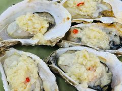 炭烧蒜蓉生蚝-贞姨美食·老字号海鲜大排档