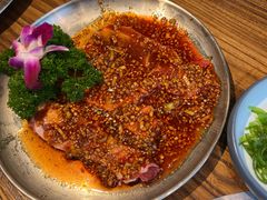 -明洞阿姨·韩式酱蟹烤肉·创意料理(三元桥店)