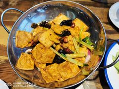 干锅千叶豆腐-嵇大厨好灶头农家菜