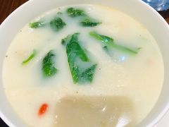 菜胆鲜竹荪汤-眉州东坡·熊猫主题餐厅(枫蓝店)