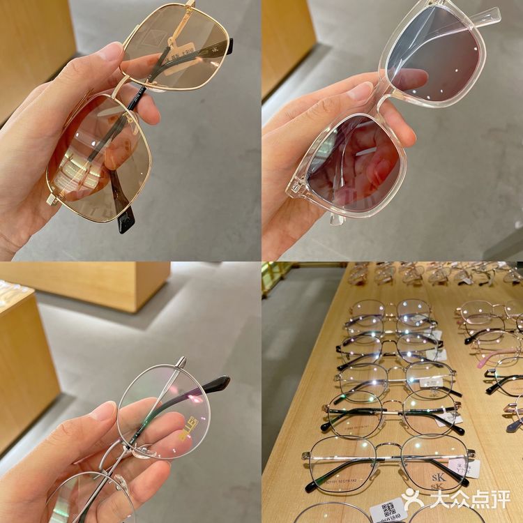 今天0元眼镜架还免费喝了个高空下午茶欣赏夜景!