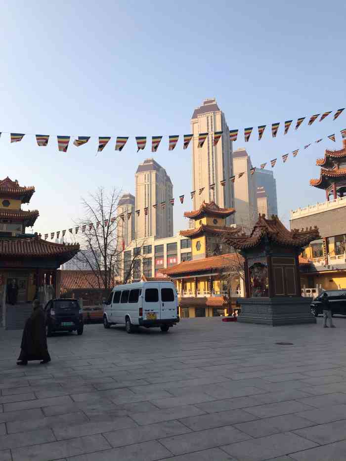 荐福观音寺-"荐福观音寺位于天津市河东区大直沽,津塘公.